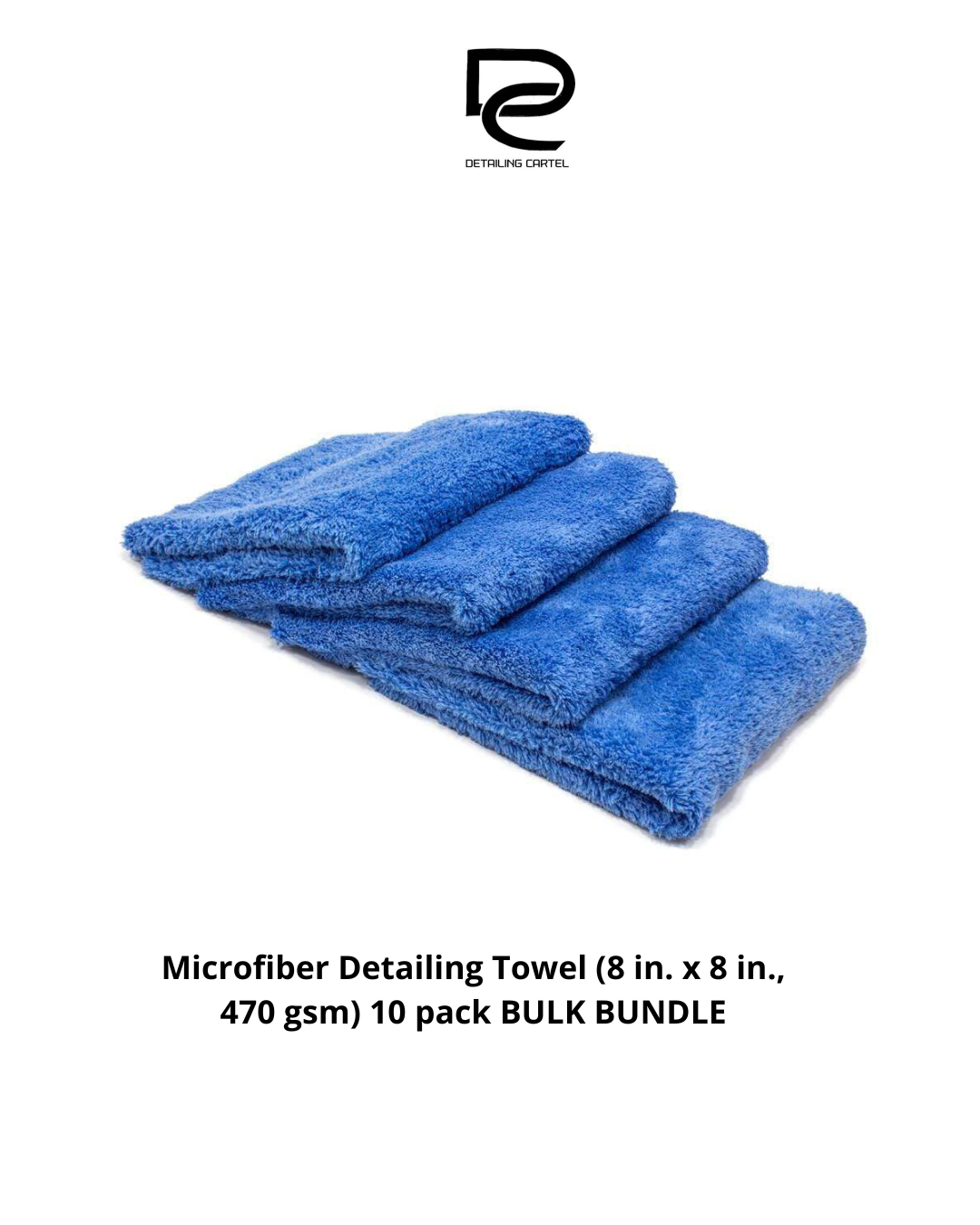 Edgeless Detailing Towels (16 in. x 16 in. 470 gsm) 4 pack