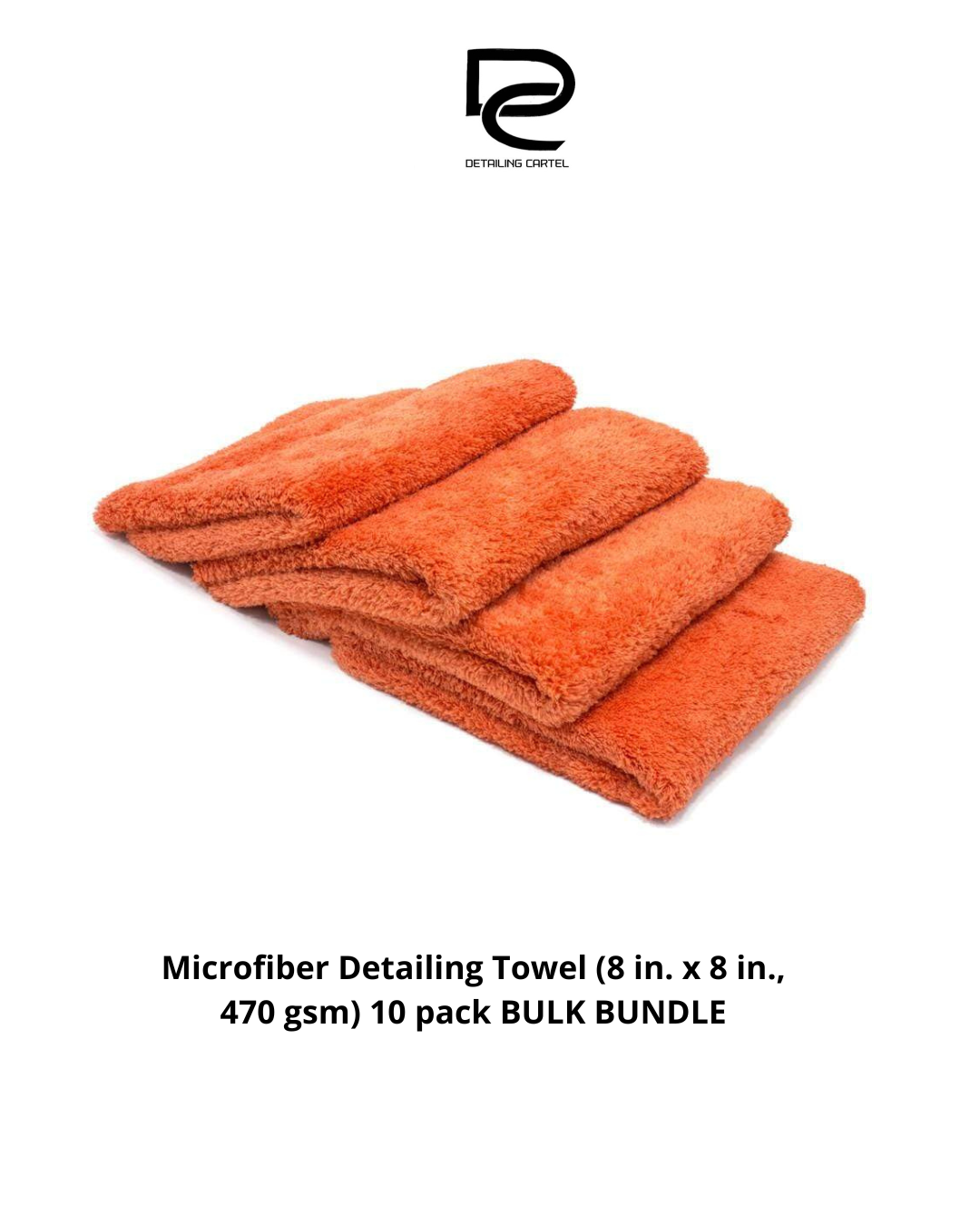 Edgeless Detailing Towels (16 in. x 16 in. 470 gsm) 4 pack